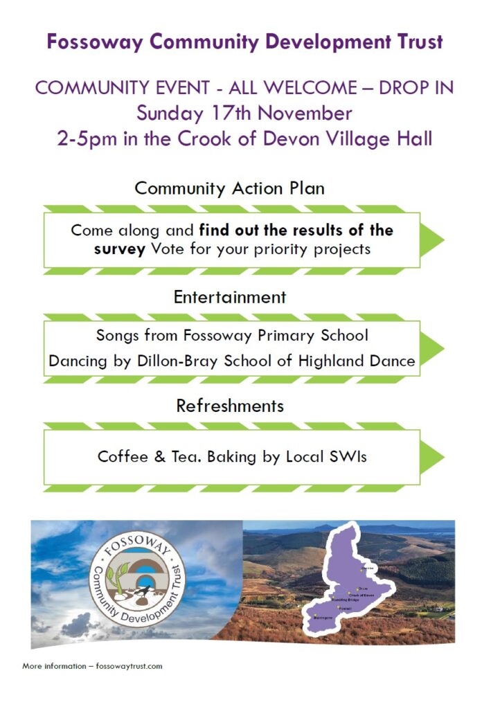 2024 Community Development Trust Flyer for Community Event on 17 11 2024.